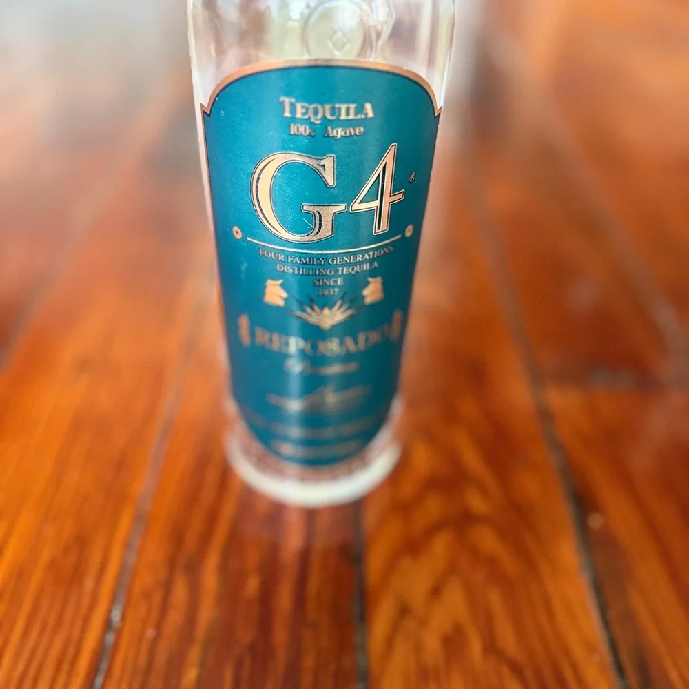 G4 Tequila Reposado Premium - EMPTY BOTTLE 750ml Rare